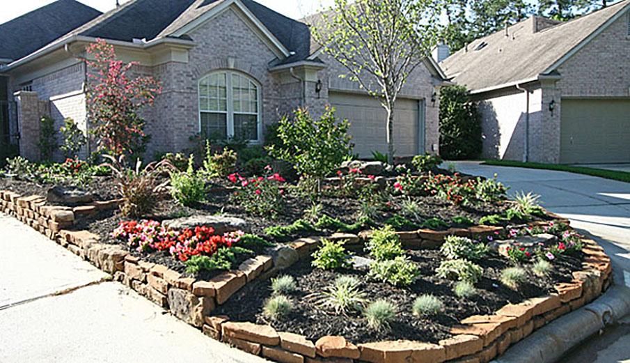 Landscape Design, Installation, Yardbirds Landscaping Kingwood TX.