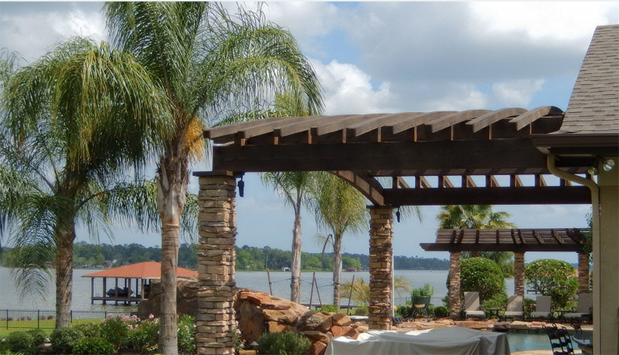 Stone Patios, Decks, Pergolas.