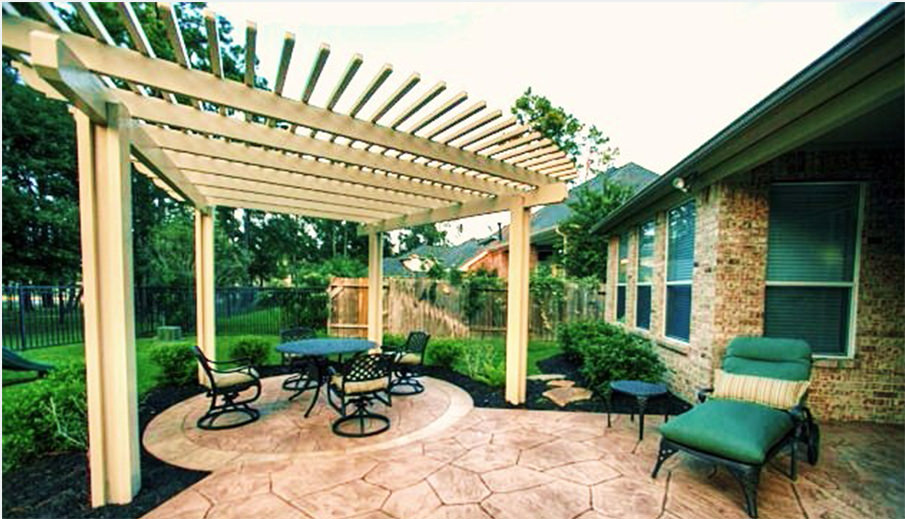 Stone Patios, Decks, Pergolas.