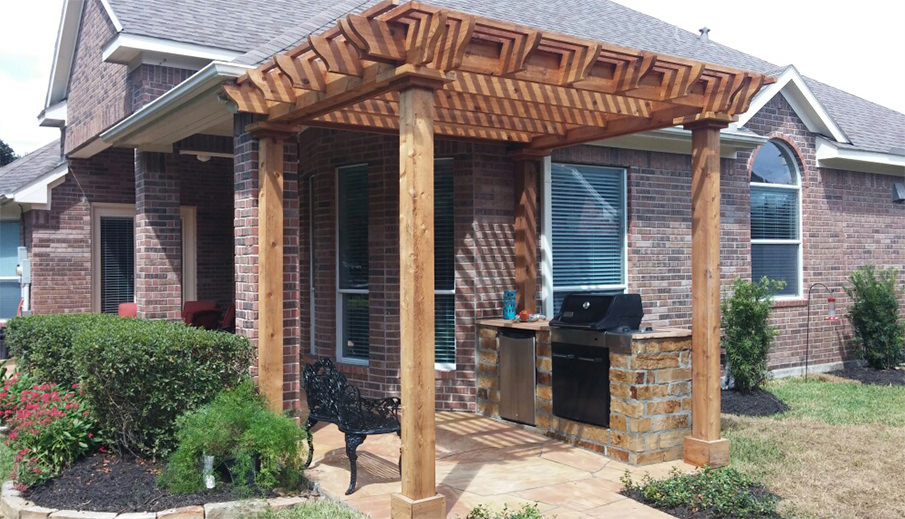 Stone Patios, Decks, Pergolas.