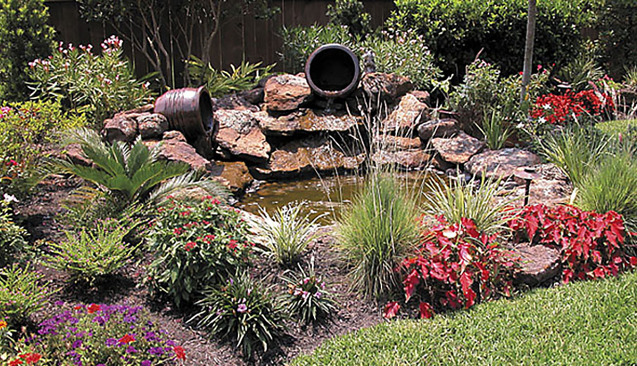 Water Features, Fountains, Waterscapes, Ponds, Waterfalls, Kingwood TX.